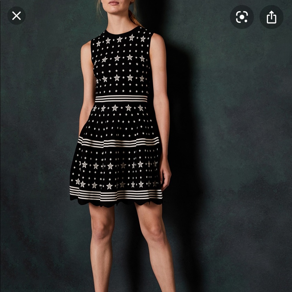 Ted baker Mariae star Knit dress